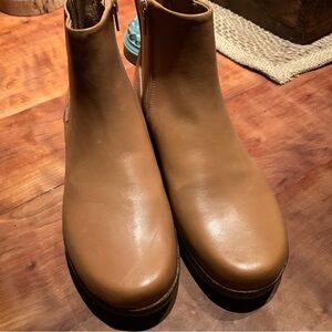 BRIOSO Leather Ankle Boots